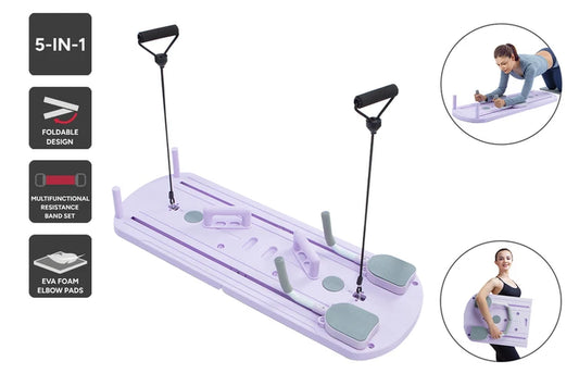 5-In-1 Pilates Board Reformer Set